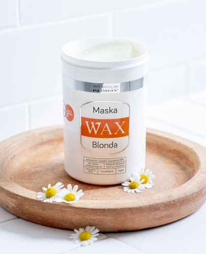 Pilomax WAX NaturClassic Blonda maska regenerująca do włosów jasnych 240 ml