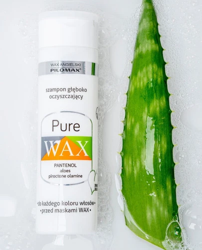 Pilomax Wax Pure szampon głęboko oczyszczający do każdego kolorytu włosów 200 ml