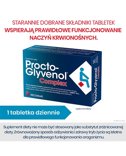 Procto Glyvenol Complex 300mg Na Hemoroidy 30 Tabletek Cena Opinie Drogeriawaptekapl 5158