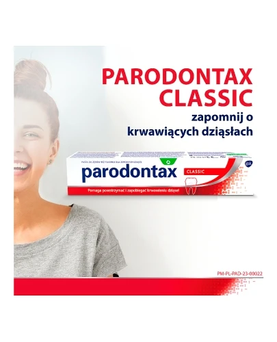 Parodontax Classic pasta do zębów przeciw krwawieniu dziąseł 75 ml