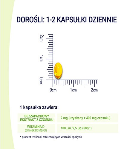 Naturell Czosnek Forte bezzapachowy 90 kapsułek