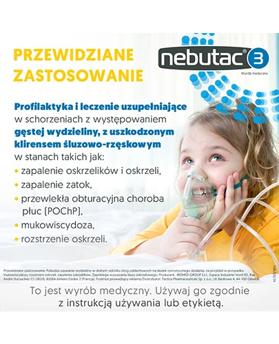 Nebutac 3 hipertoniczny 3% roztwór NaCl do inhalacji 30x 4 ml