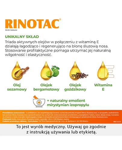 Rinotac spray do nosa 10 ml