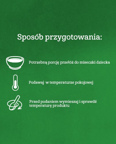 Nestlé Gerber Organic Zielony groszek brokuły cukinia po 4 miesiącu 125g