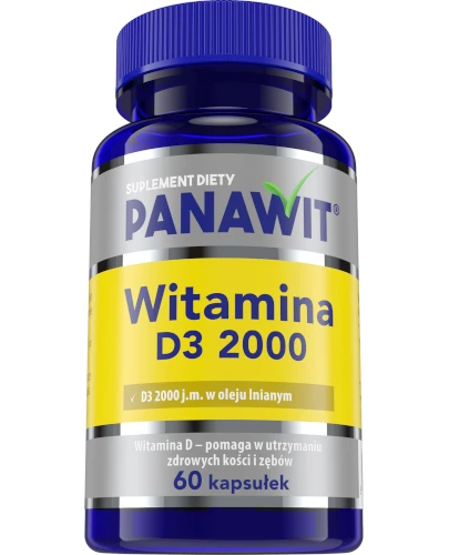 Panawit Witamina D3 2000 60 kapsułek