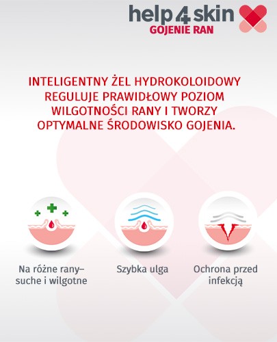 Help4Skin Gojenie ran żel hydrokoloidowy 20 g