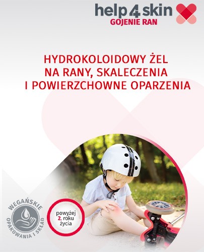 Help4Skin Gojenie ran żel hydrokoloidowy 75 g