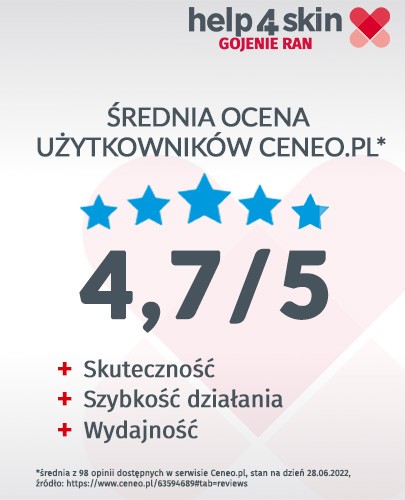 Help4Skin Gojenie ran żel hydrokoloidowy 75 g