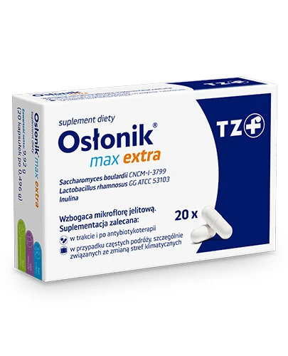 Osłonik Max Extra probiotyk 20 kapsułek