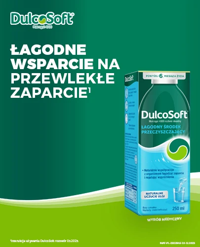 DulcoSoft  Markrogol 4000 smak neutralny roztwór 250 ml