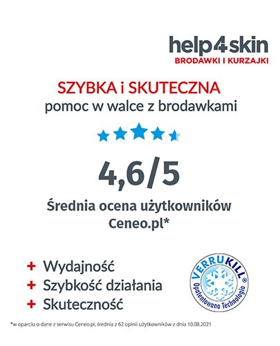 Help4skin brodawki i kurzajki 50 ml