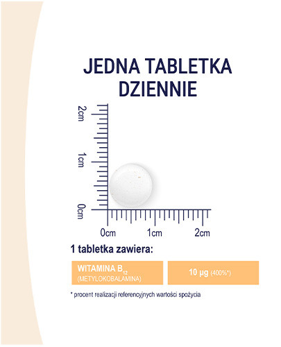 Naturell witamina B12 100 tabletek