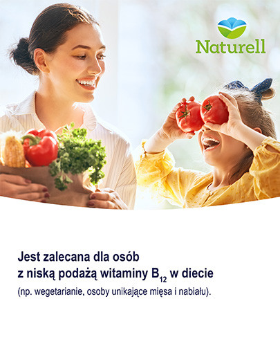 Naturell witamina B12 100 tabletek