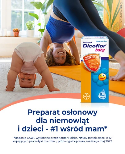 Dicoflor Baby krople dla dzieci i niemowląt 5 ml