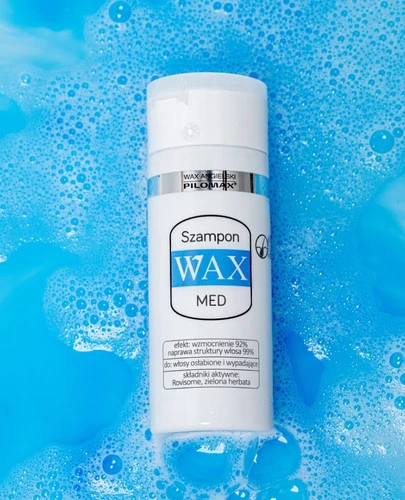 Pilomax Wax Med szampon wzmacniający przeciw wypadaniu włosów 150 ml