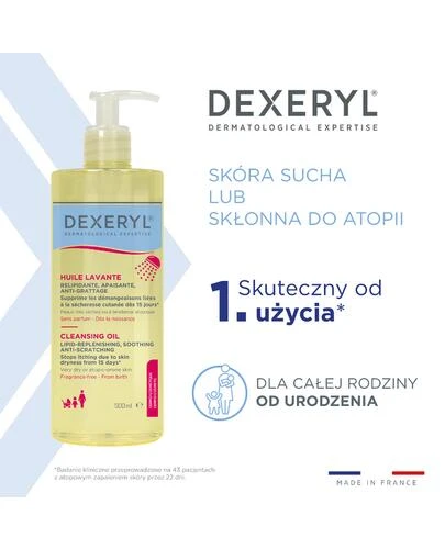 Dexeryl olejek do mycia 500 ml