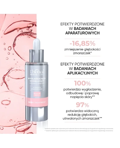 Lbiotica Estetic Clinic Meso Treatment wygładzająco-modelujący dermo-zabieg serum na noc 30 ml