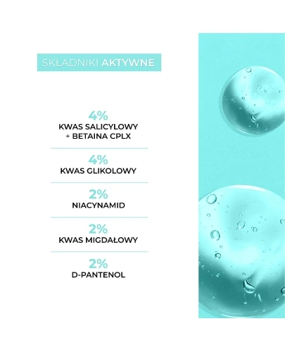 Lbiotica Estetic Clinic Acid Treatment wygładzająco-odnawiający dermo-zabieg serum na noc 30 ml