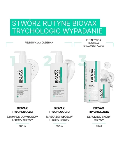 Biovax Trychologic Wypadanie Serum do skóry głowy 50 ml