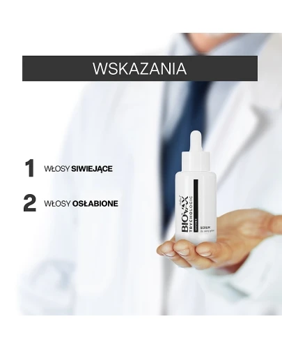 Biovax Trychologic Siwienie Serum do skóry głowy 50 ml