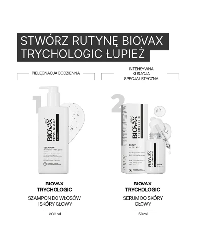 Biovax Trychologic Siwienie Serum do skóry głowy 50 ml