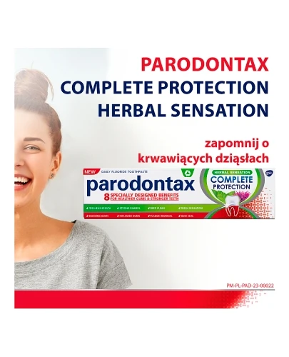 Parodontax Complete Protection Herbal Sensation pasta do zębów 75 ml