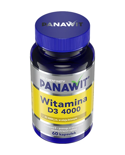 Panawit Witamina D3 4000 60 kapsułek