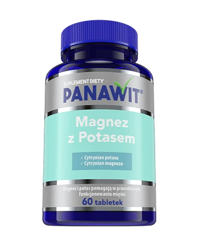 Panawit Magnez z Potasem 60 tabletek