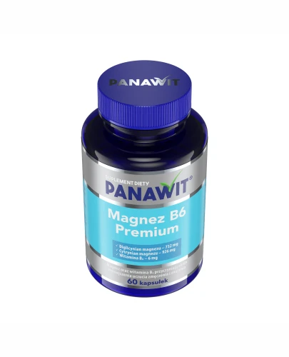 Panawit Magnez B6 Premium 60 kapsułek