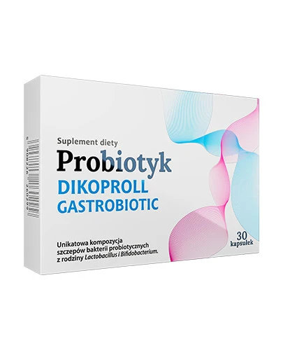 Panawit Probiotyk Dikoproll Gastobiotic 30 kapsułek