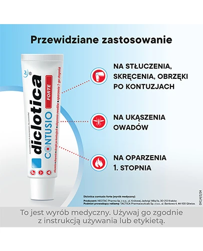 Diclotica Contusio Forte żel 75 g