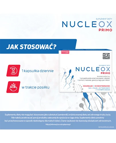 Nucleox Primo 30 kapsułek