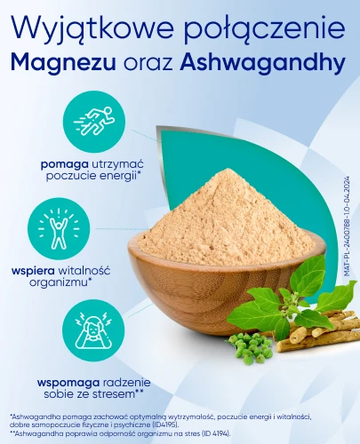 Magne-B6 zmęczenie i stres + Ashwagandha 3x30 tabletek [3-PAK]