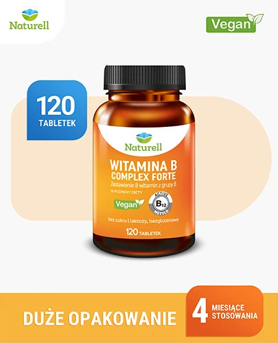 Naturell Witamina B Complex Forte 120 tabletek