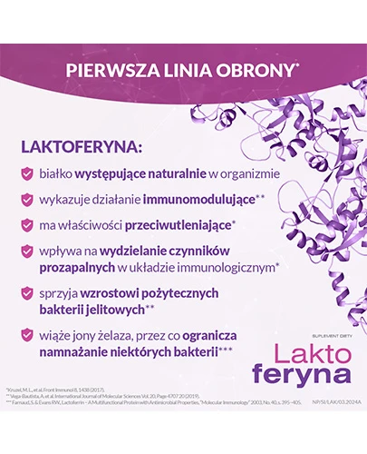 Nutropharma Laktoferyna 15 kapsułek