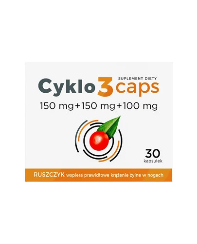 Cyklo3caps 30 kapsułek