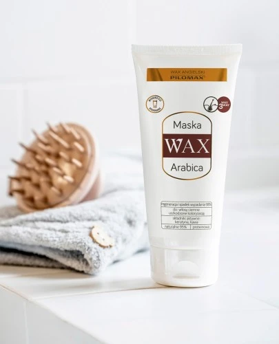 Pilomax maska Arabica Wax do włosów farbowanych ciemnych 200 ml