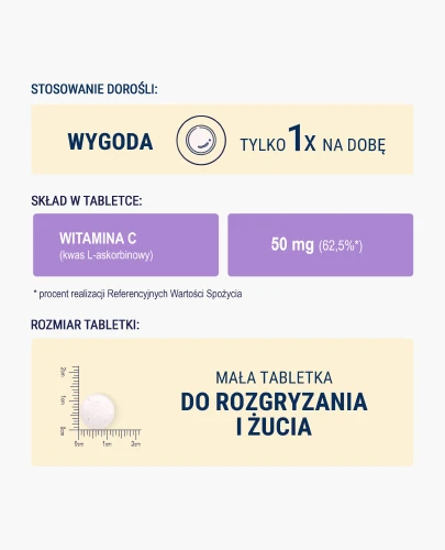 Naturell Witamina C dla dzieci 180 tabletek