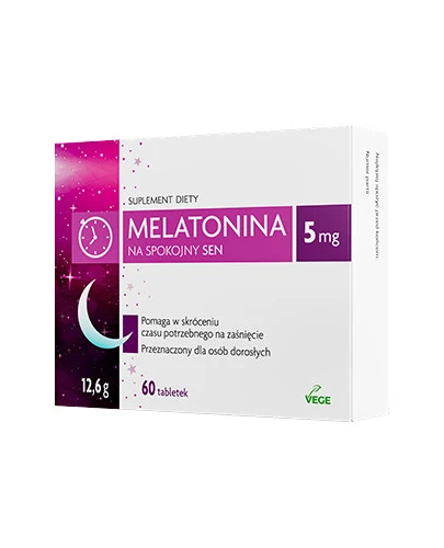 Nature Pharm Melatonina 5 mg  60 tabletek