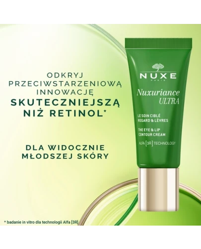  Nuxe Nuxuriance Ultra krem przeciwstarzeniowy na noc 50 ml + Nuxe Nuxuriance Ultra krem przeciwstarzeniowy do skóry wokół oko 15 ml [ZESTAW]