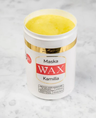 Pilomax WAX ColourCare Kamille maska regenerująca do włosów farbowanych na kolory jasne i do sóry głowy 480 g