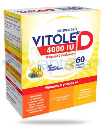 Vitole D 4000 Iu 60 Kapsułek